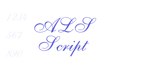 ALS Script-font-download