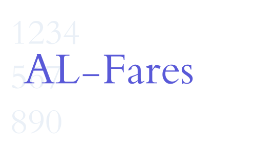 AL-Fares Font Download