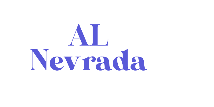 AL Nevrada Font Download