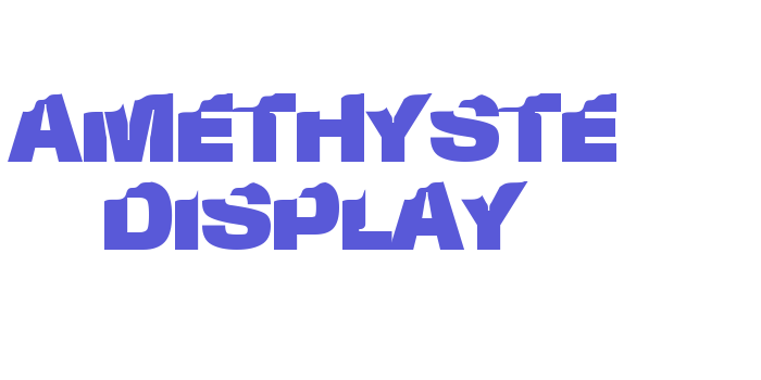 AMETHYSTE DISPLAY Font Download