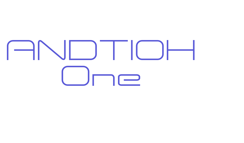 ANDTIOH One Font Download