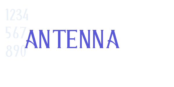 ANTENNA font free