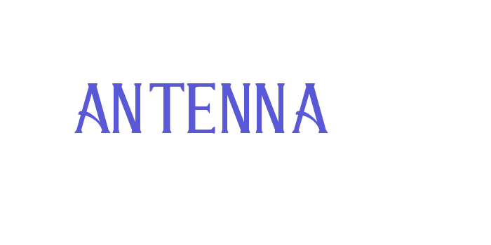 ANTENNA Font Download