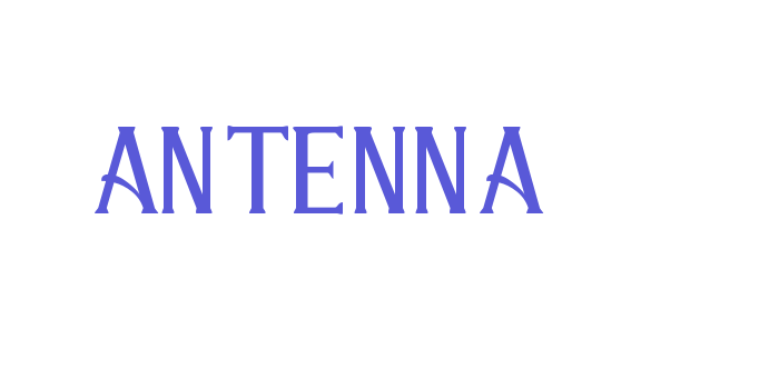 ANTENNA Font