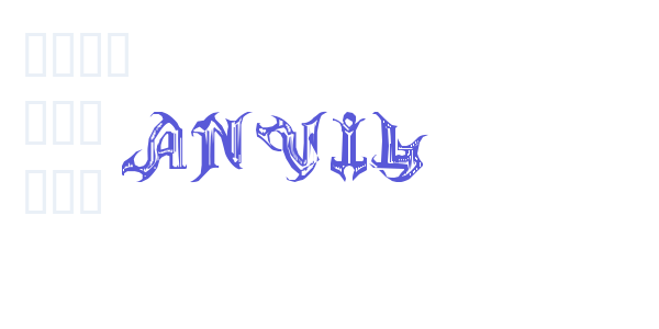 ANVIL font free