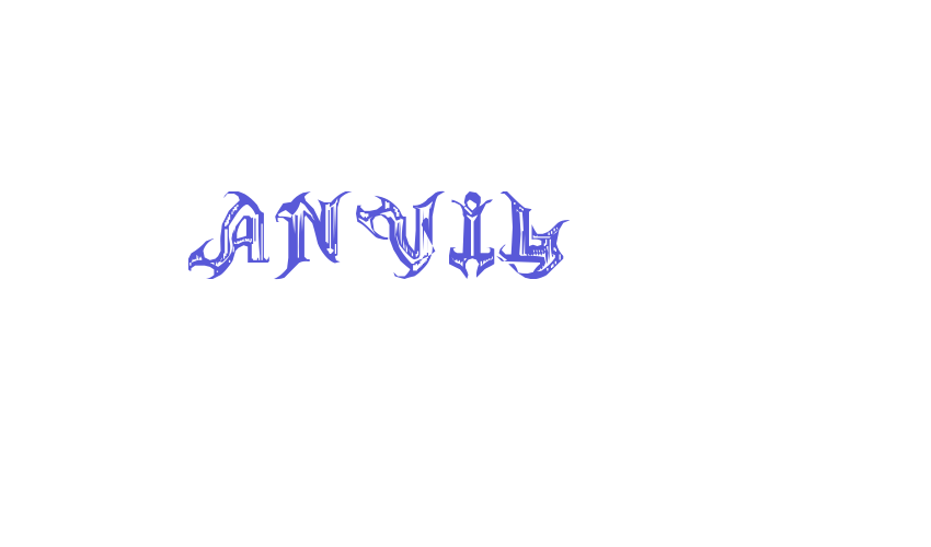 ANVIL Font