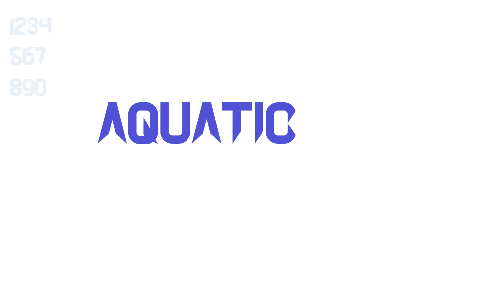 AQUATIC-font-download