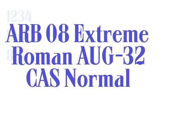 ARB 08 Extreme Roman AUG-32 CAS Normal