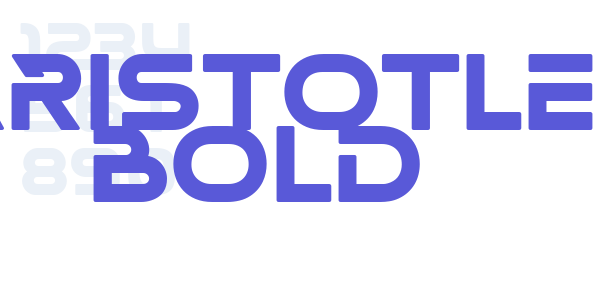 ARISTOTLE Bold font free