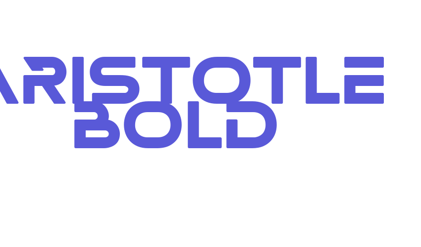 ARISTOTLE Bold Font Download