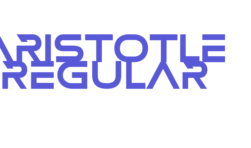 ARISTOTLE Regular Font Download