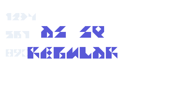 AS SQ Regular font