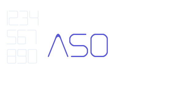 ASO font free