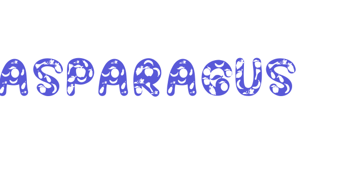 ASPARAGUS Font Download