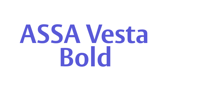 ASSA Vesta Bold Font Download