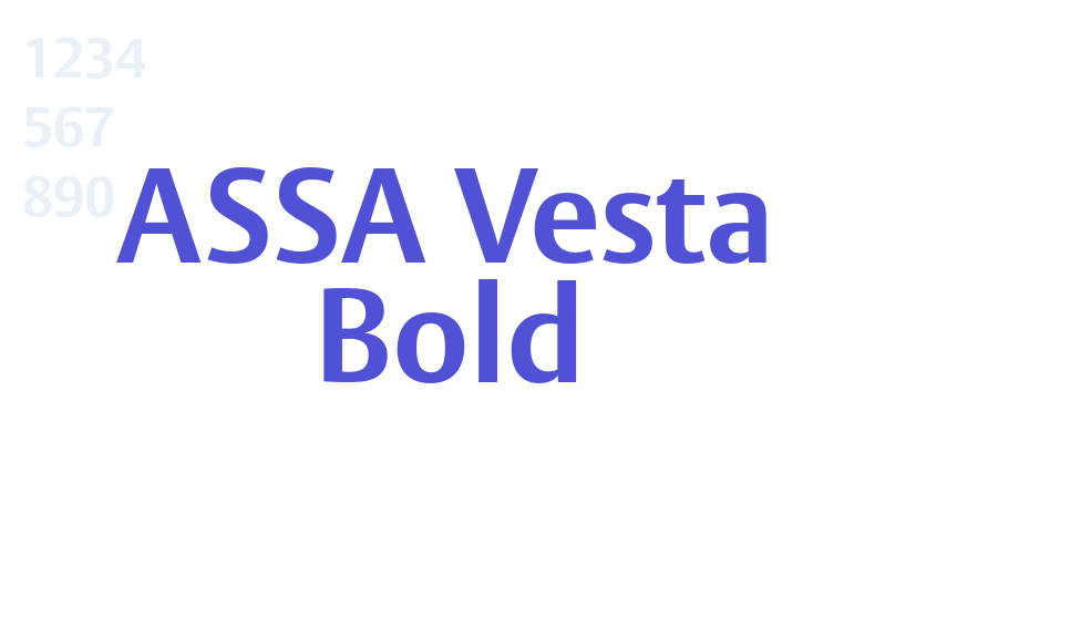 ASSA Vesta Bold-font-download