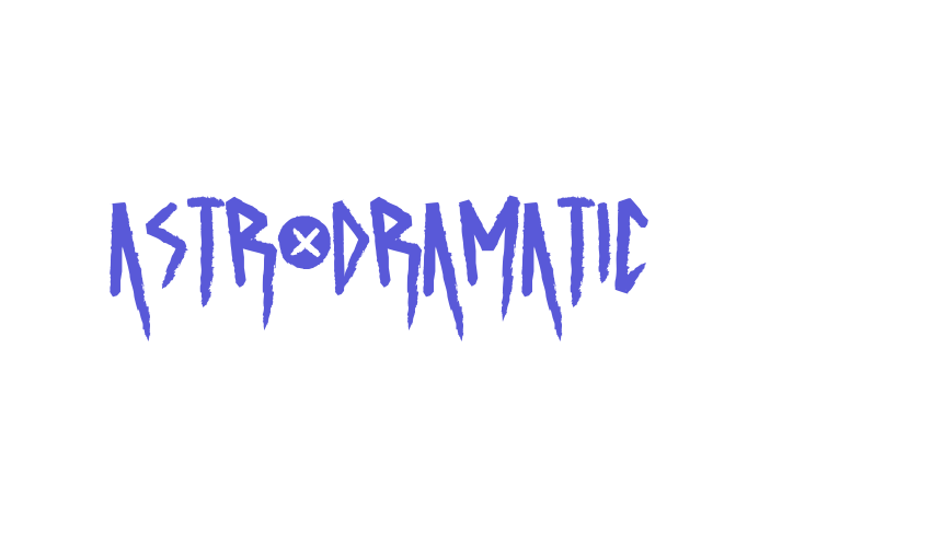 ASTRODRAMATIC Font Download