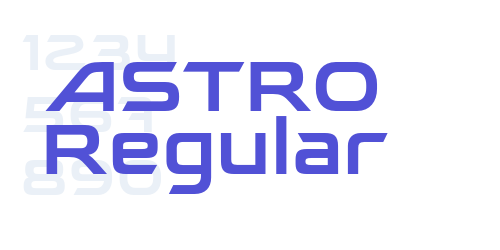ASTRO Regular-font-download