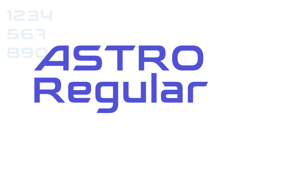 ASTRO Regular-font-download