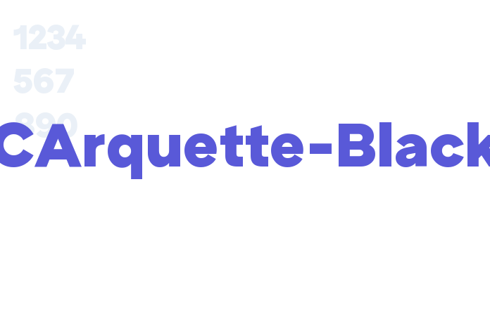 ATCArquette-Black font free