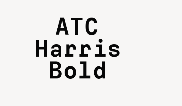 ATC Harris Bold Font