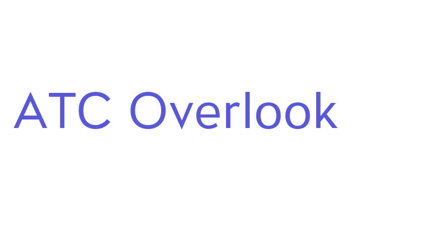 ATC Overlook Font