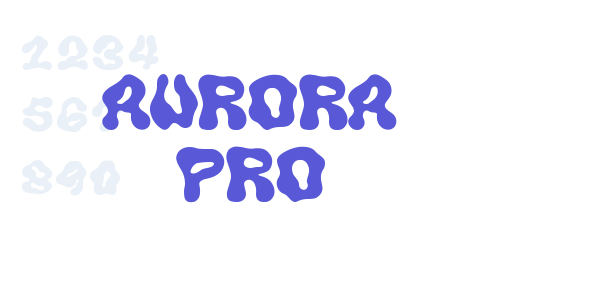 AURORA PRO font