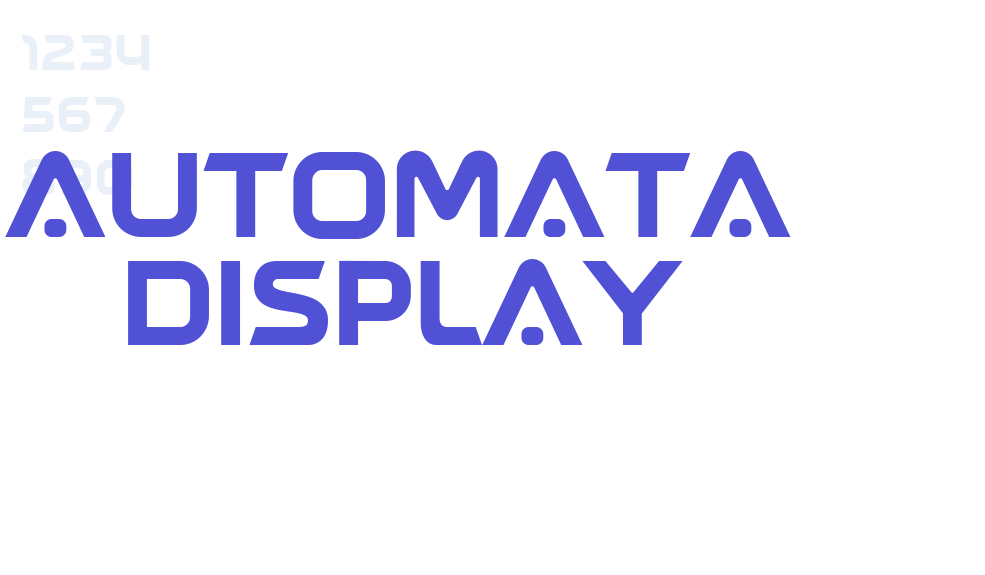 AUTOMATA DISPLAY-font-download