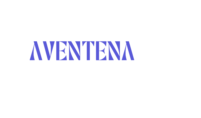 AVENTENA Font Download