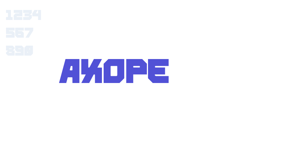 AXOPE-font-download