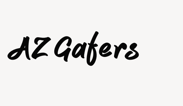 AZ Gafers Font