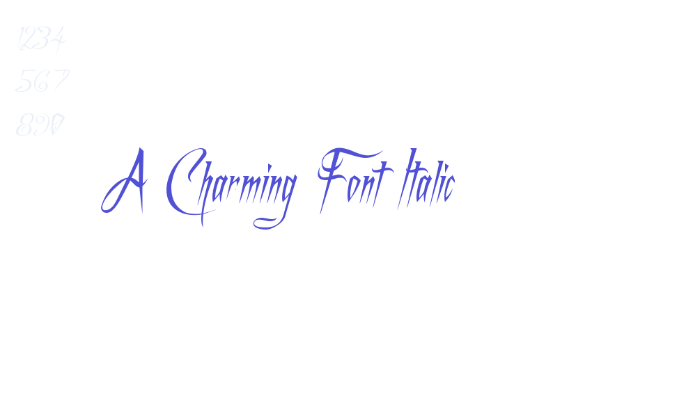 A Charming Font Italic-font-download