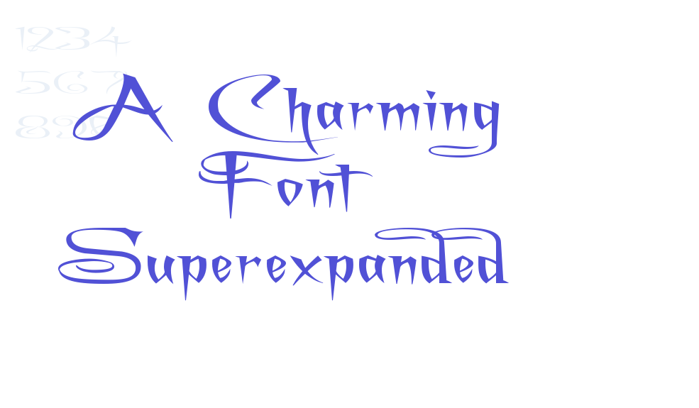 A Charming Font Superexpanded-font-download