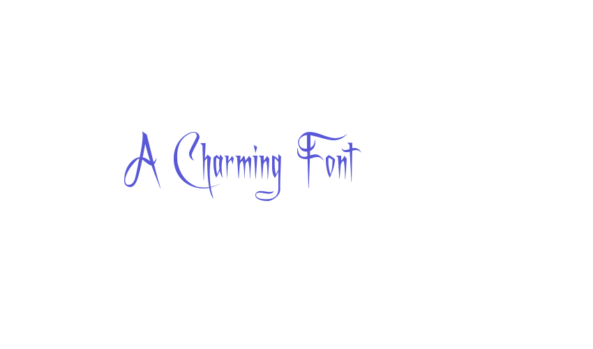 A Charming Font Font Download