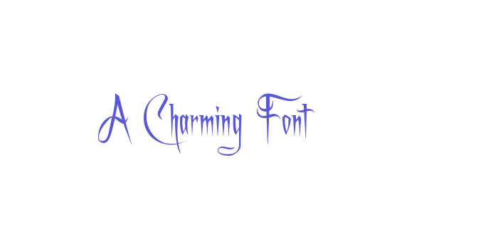 A Charming Font Font Download