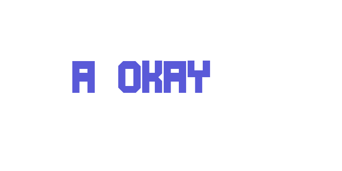 A Okay Font Download