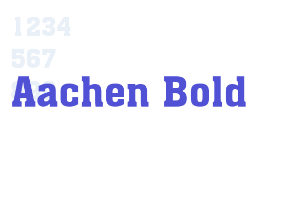 Aachen Bold