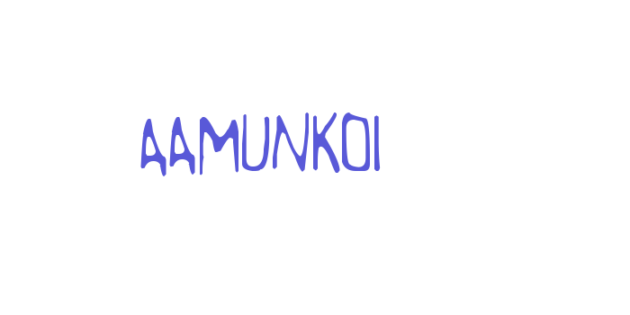 Aamunkoi Font Download