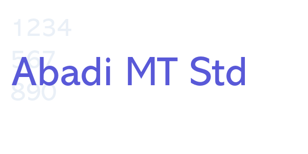 Abadi MT Std font free