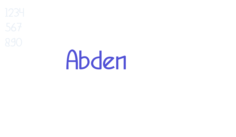 Abden-font-download