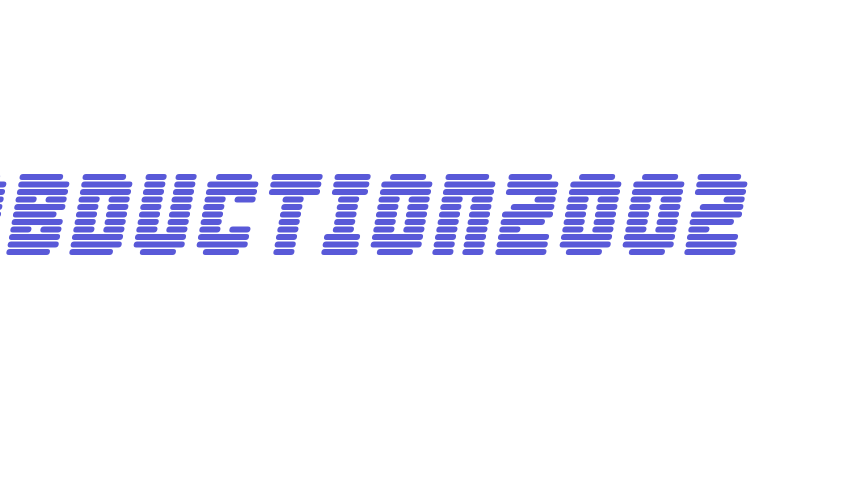 Abduction2002 Font