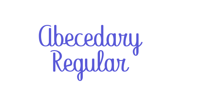 Abecedary Regular Font Download