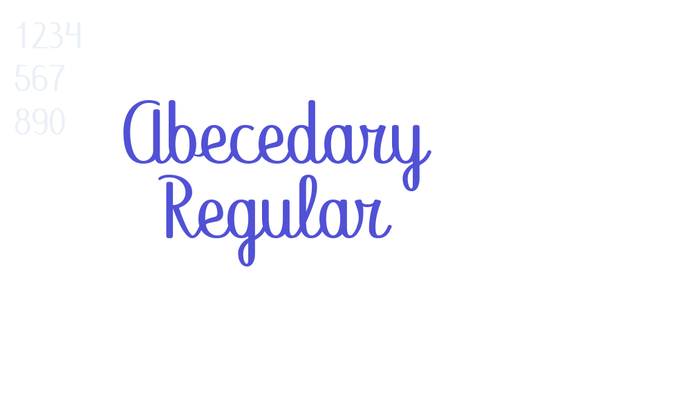 Abecedary Regular-font-download