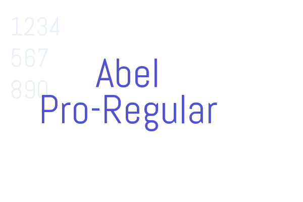 Abel Pro-Regular