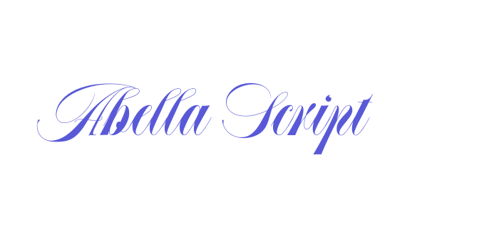 Abella Script Font Download