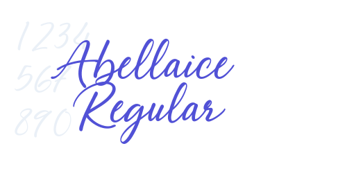 Abellaice Regular-font-download