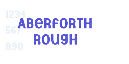 Aberforth Rough-font-download