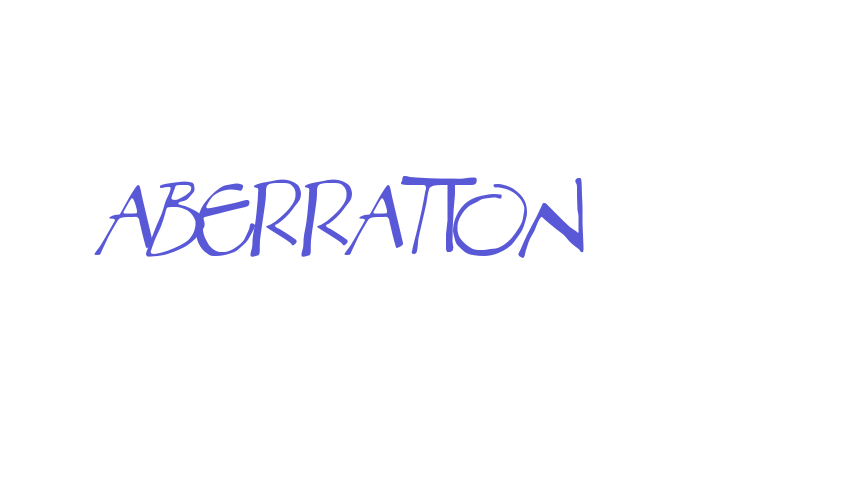 Aberration Font Download