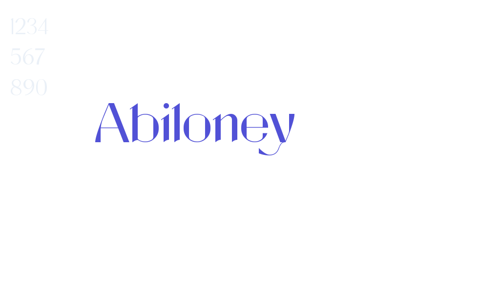 Abiloney-font-download