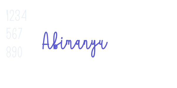 Abimanyu font free